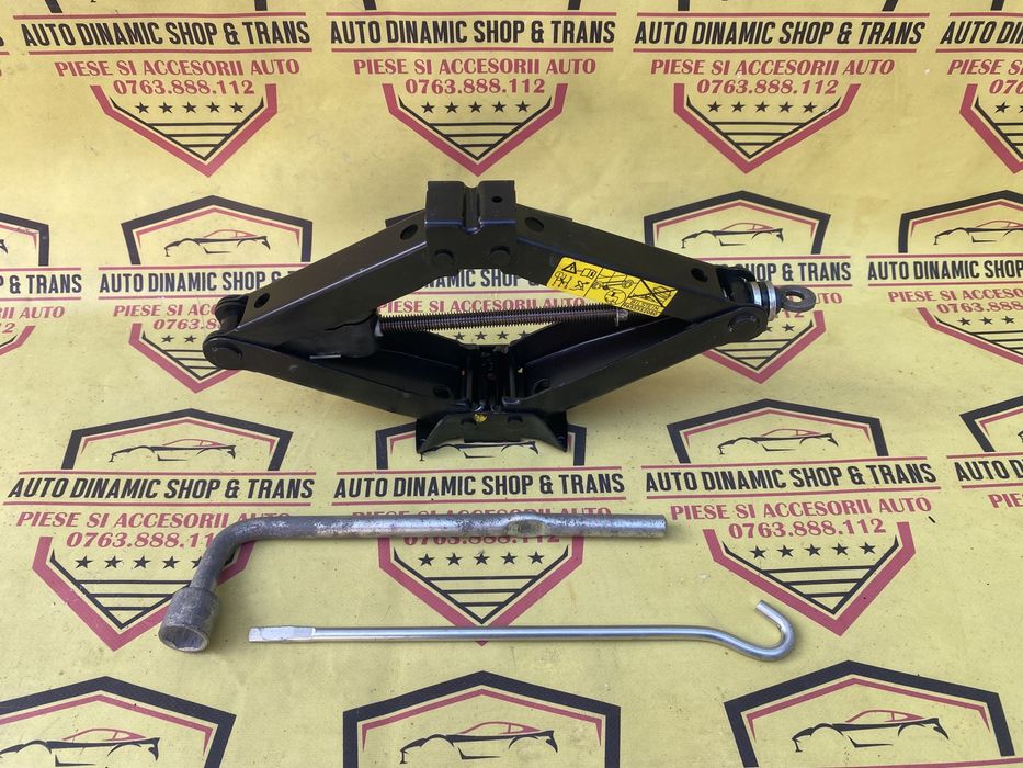 Cric Auto original Citroen C5 + manivela coarba cheie prezoane