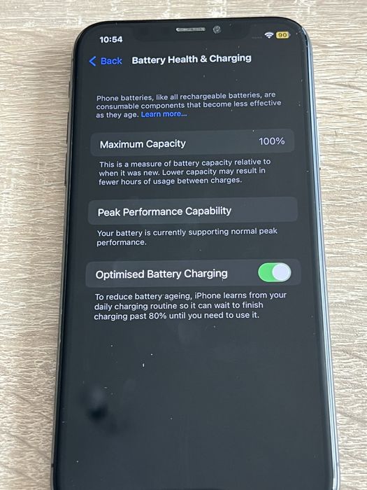 iphone X запазен 256GB