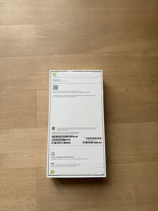 Iphone 17 Pro Max 256 gb