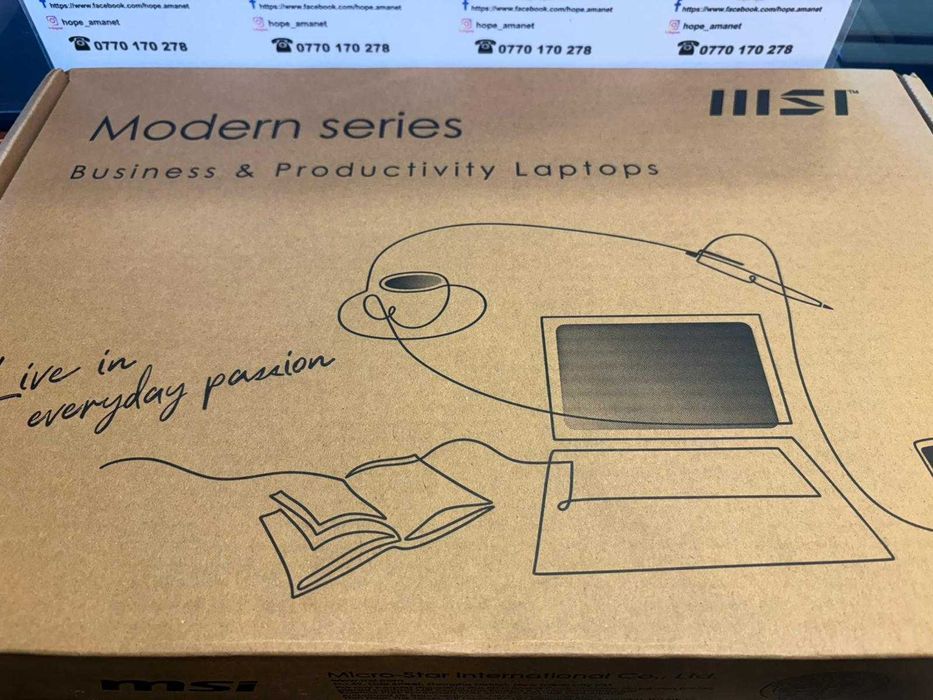 Hope Amanet P13 LAPTOP MSI 15 B7M RYZEN 5 7430