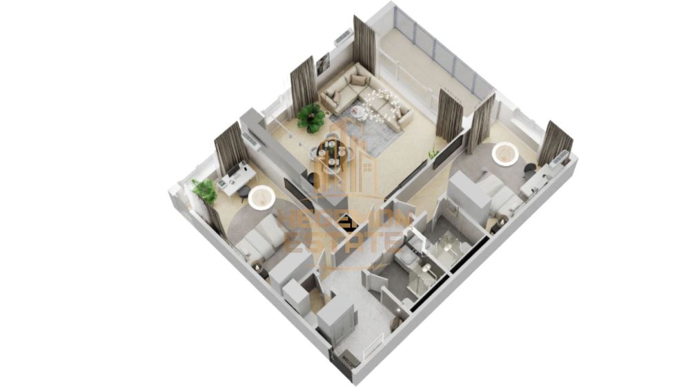 Продава се Тристаен апартамент в Варна, Кайсиева градина - 114 кв.м за 1359 €/кв.м - Снимка #1