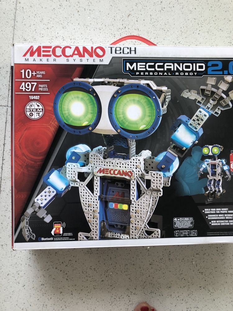 Robot 60 cm interactiv marca meccano