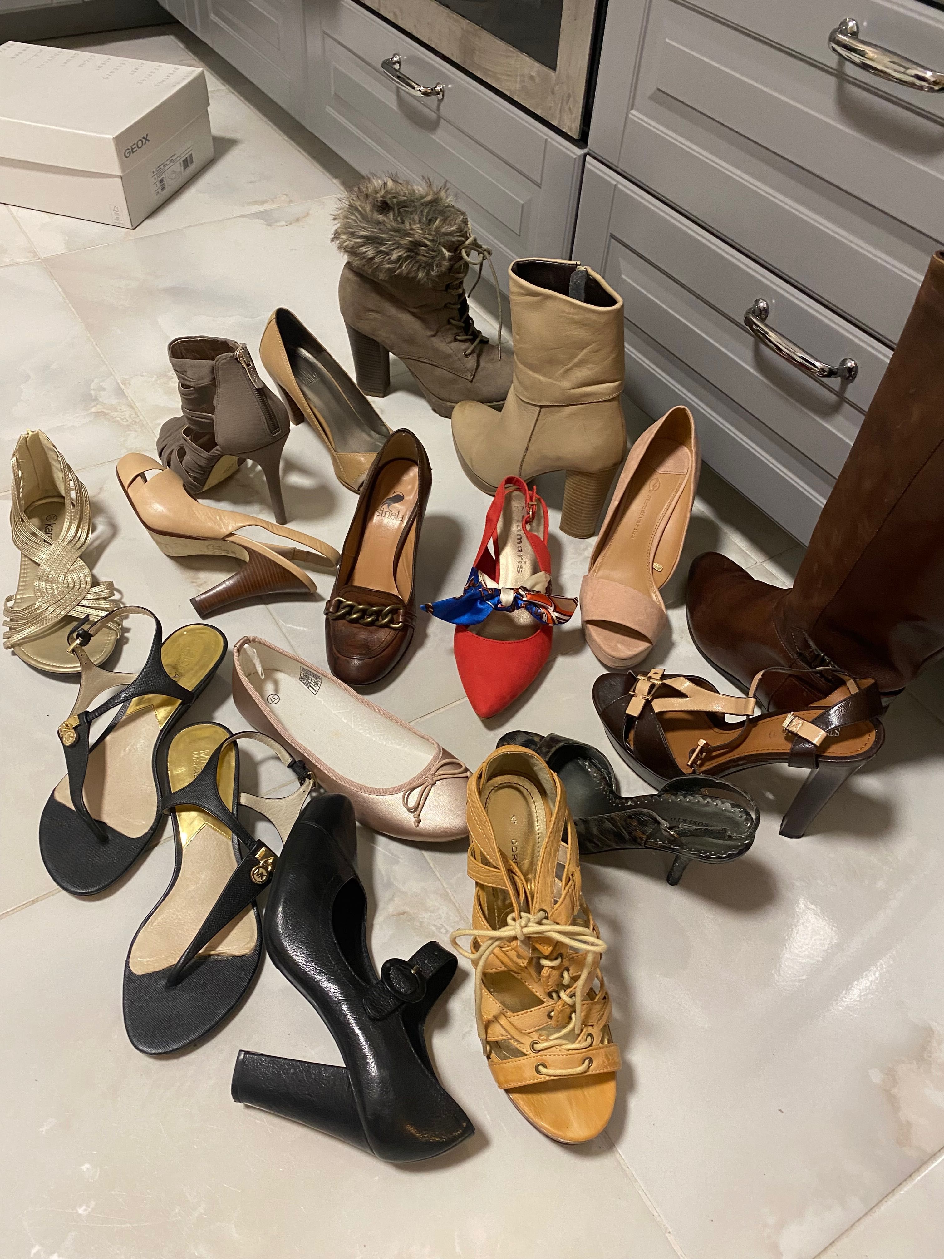 37 номер Дамски Обувки Michael Kors Tamaris BCBG Marc O’Polo Ash