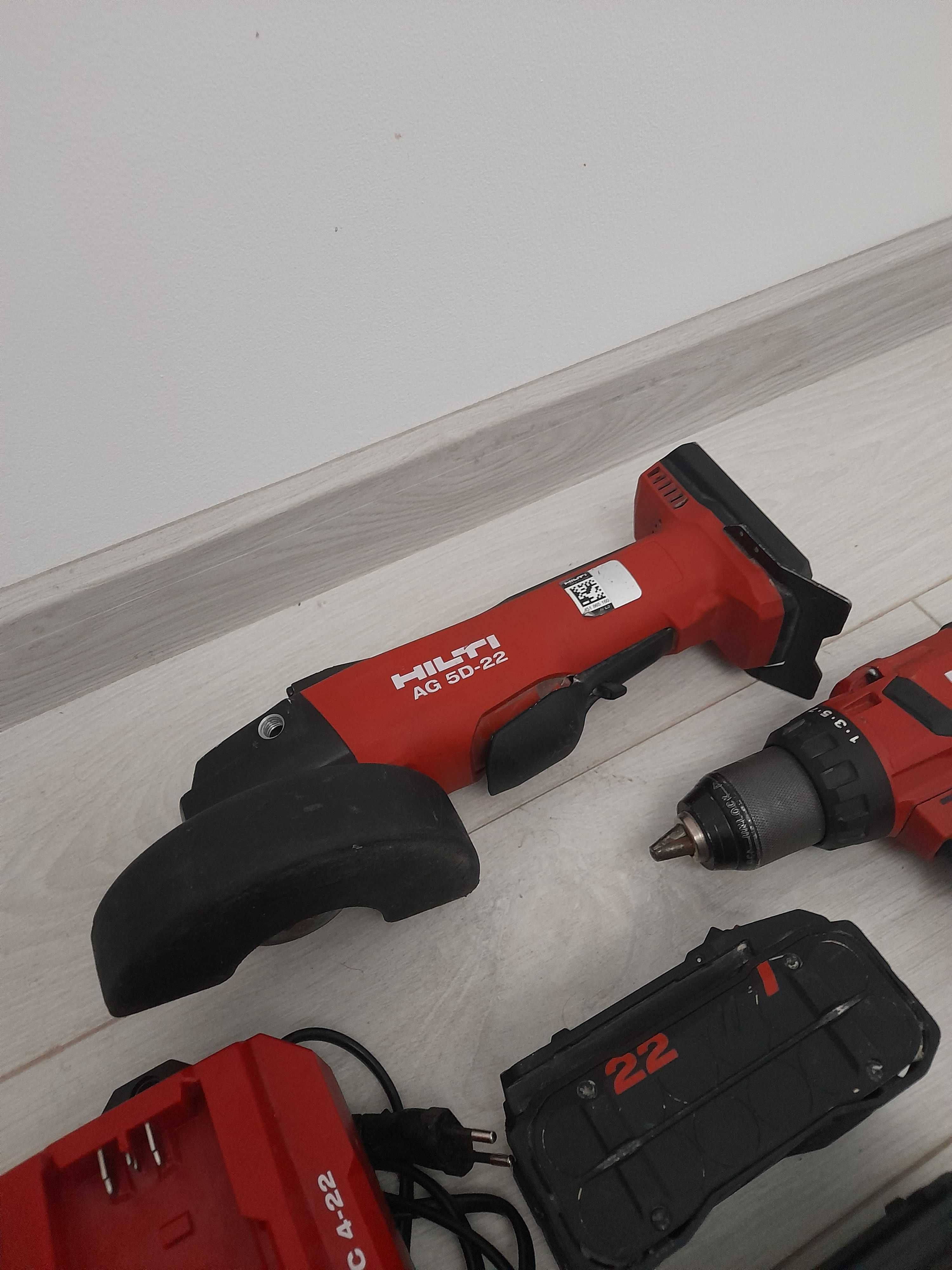Hilti ъглошлайф и винтоверт