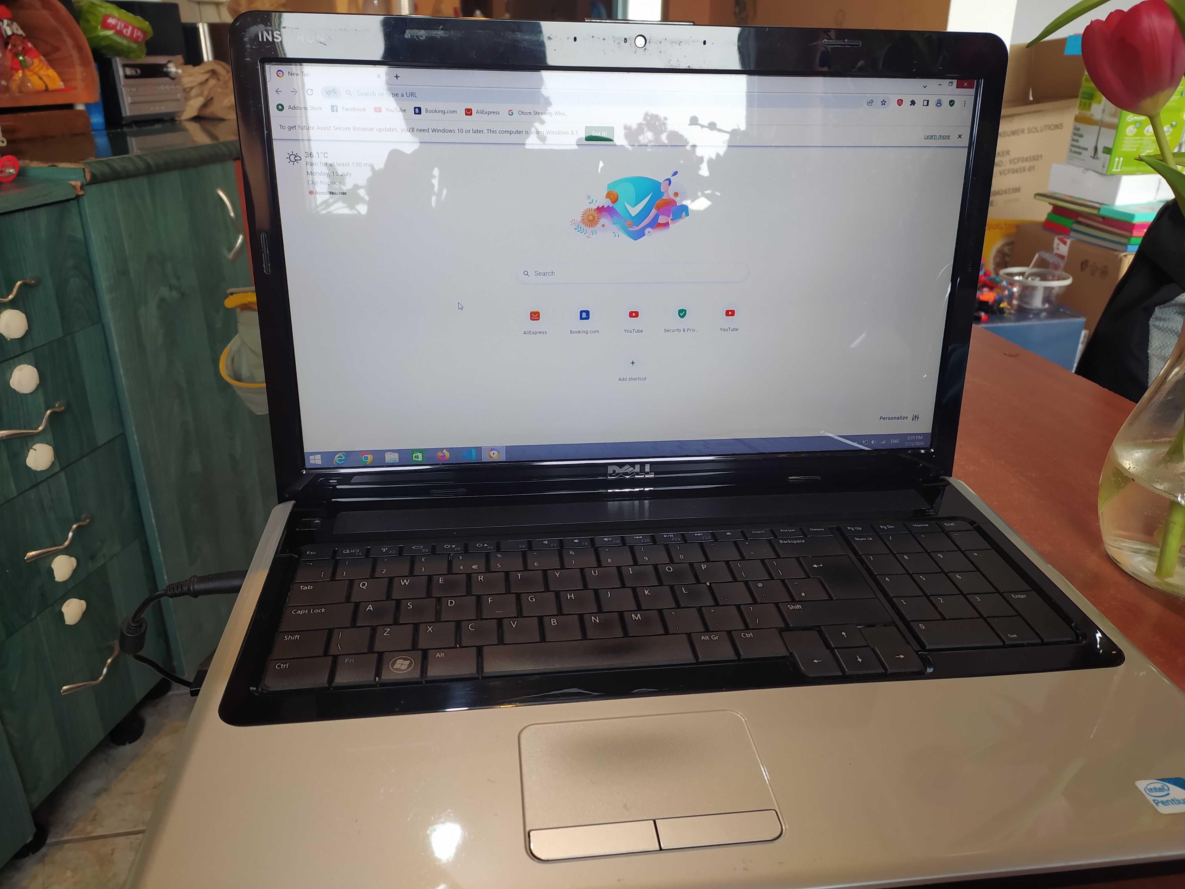 Laptop DELL Inspirion 1750 + Geanta