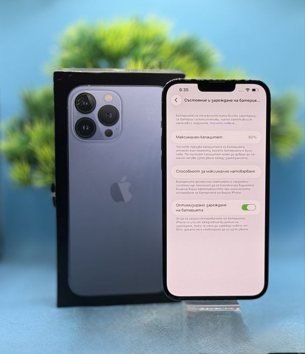 Apple iPhone 13 Pro Max, 128GB, 5G, Sierra Blue