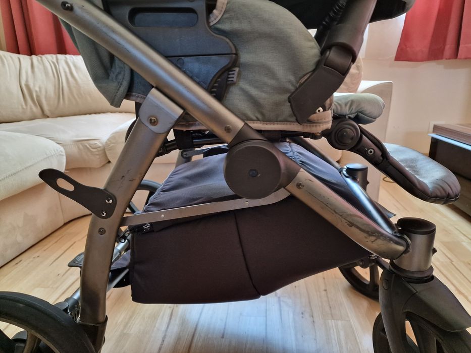 Бебешка количка Tutis Uno 3+, 2в1, цвят Menta