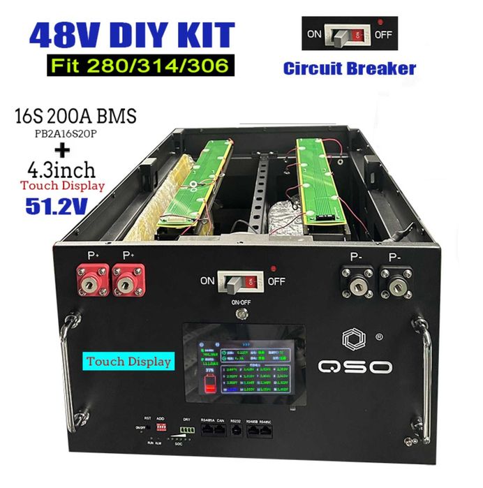 Кутии За Соларни Батерии 280AH 314AH 304AH LIFEPO4 Solar Box DIY Kit