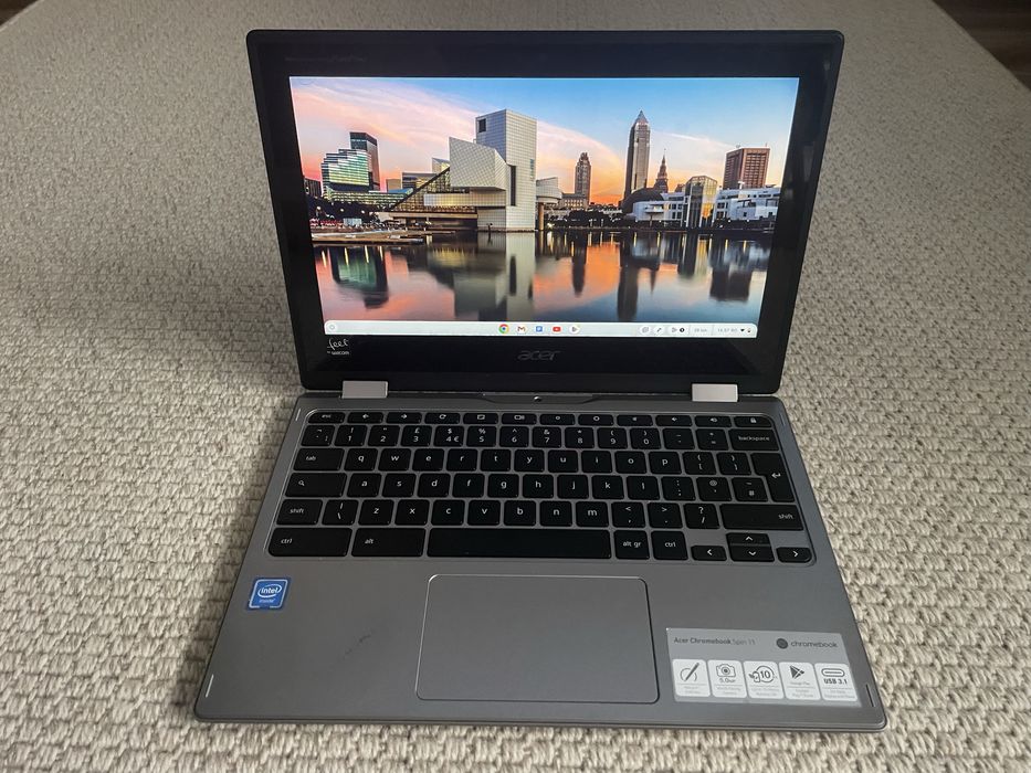 Laptop 3in1 acer chromebook spin11
