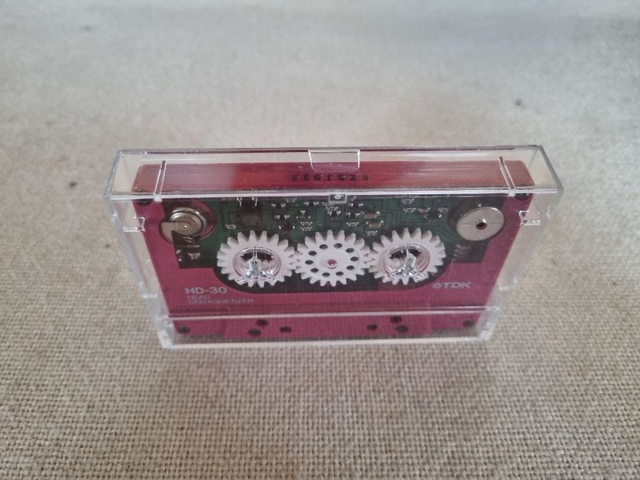 Caseta Audio Demagnetizator capete TDK HD-30. Impecabila.