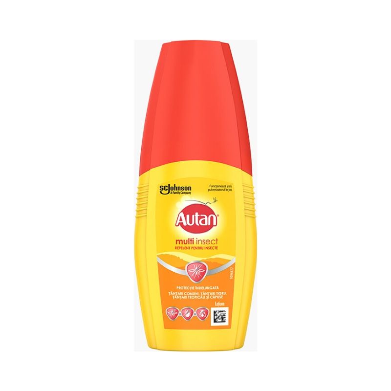 Autan Multi-Insect lotiune și spray 100 ml