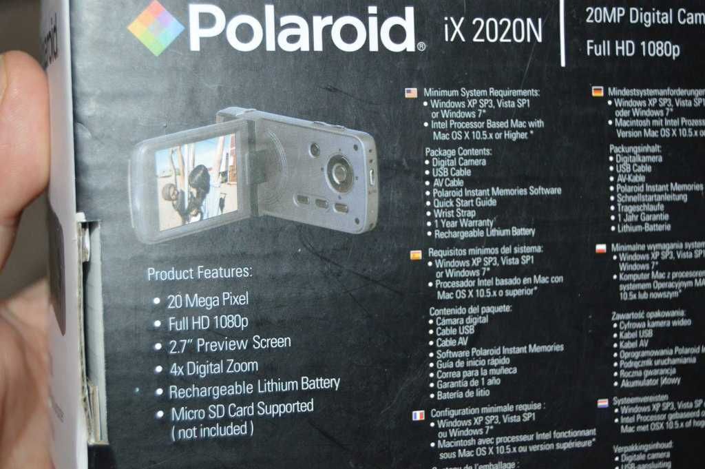 Camera video digitala POLAROID IX 2020N FullHD