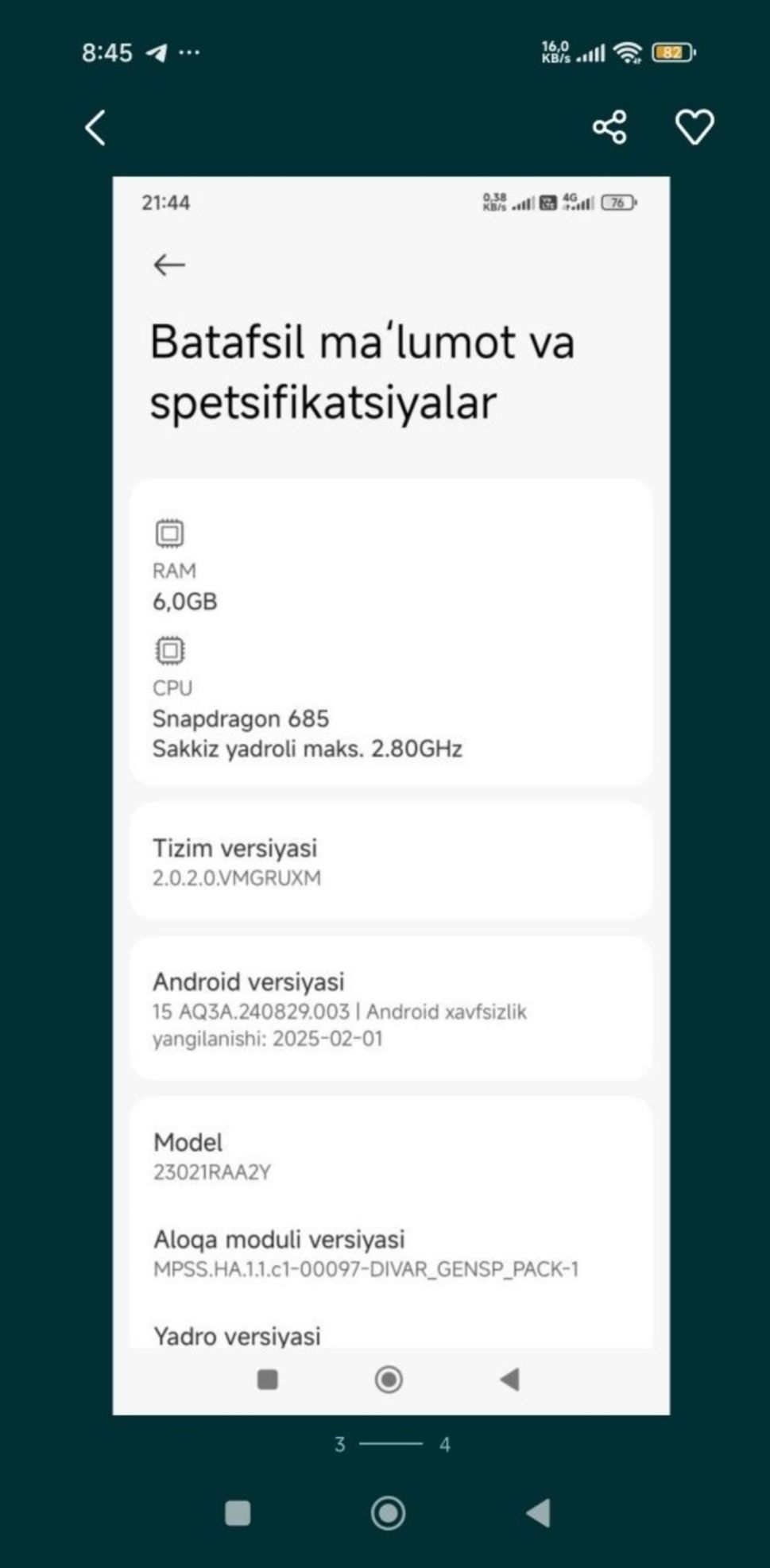 Redmi note 12 sotaman