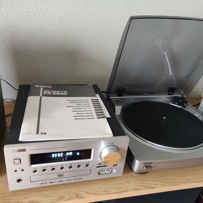 Pick up /amplificator/boxe/dvd/cd player