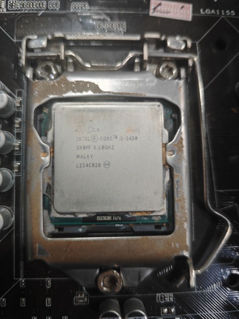 i5 3450 2x4гб. 8гб оперативка  ASUS H67