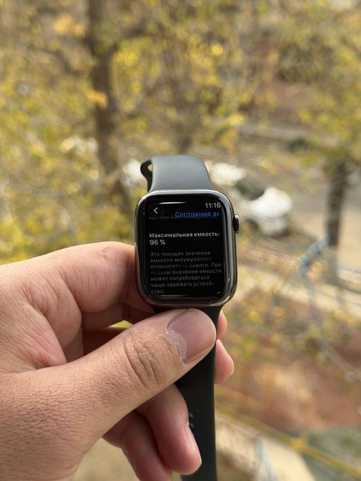Apple watch 7 46mm va 8 46mm milanes umuman qirilmaydi xolati zor