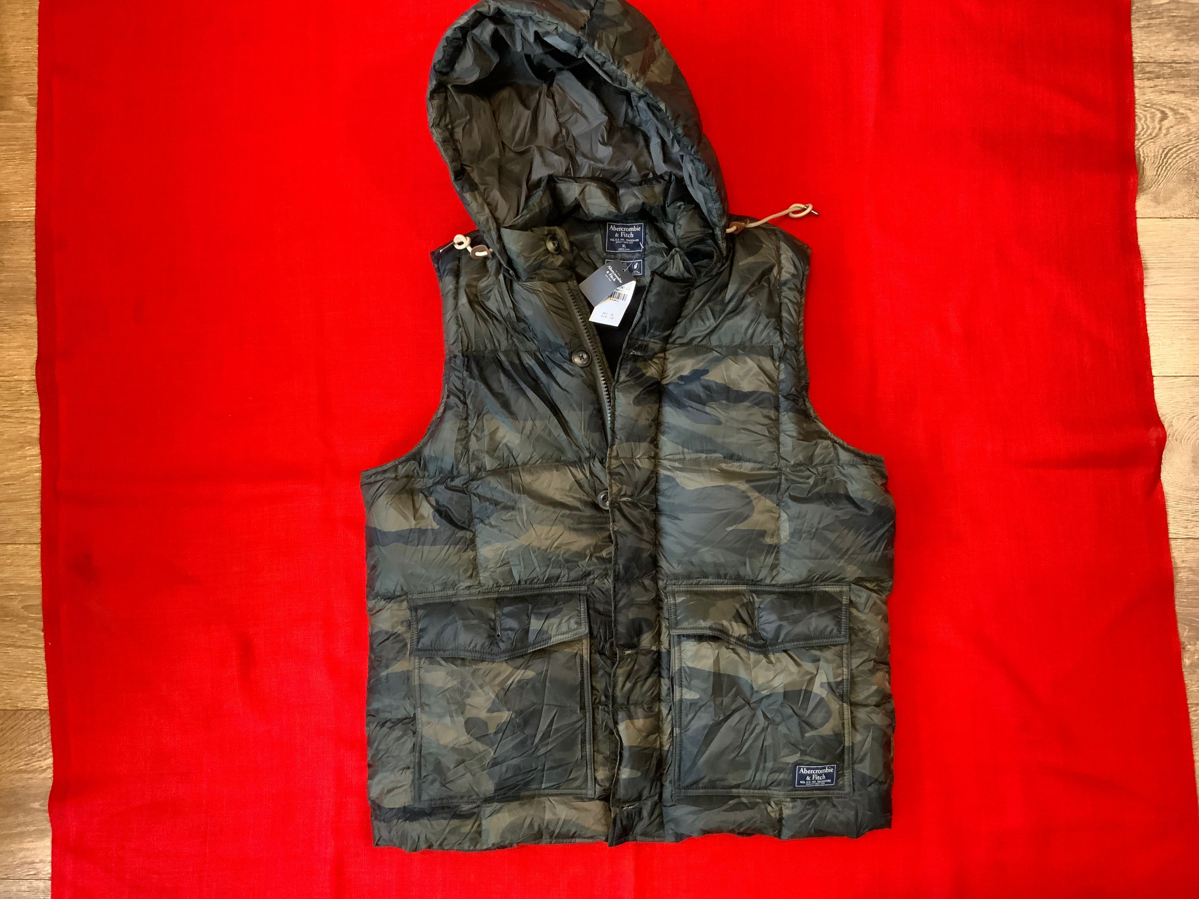 Abercrombie&Fitch-оригинален пухен елек 54хл