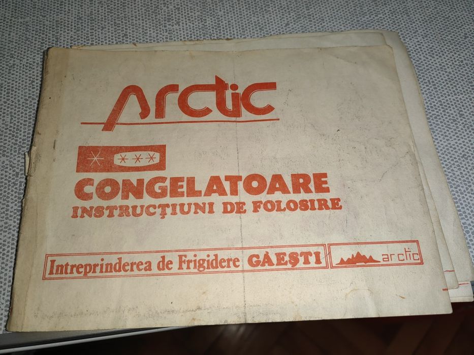 Congelator Arctic 4 stele.
