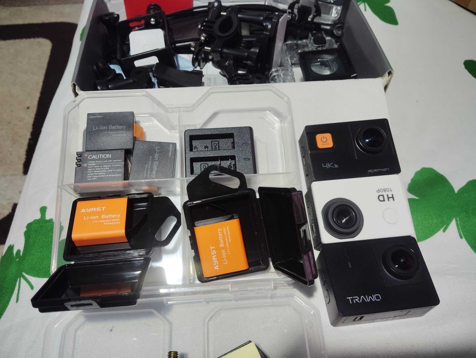 lot camere actiune - sport + accesori