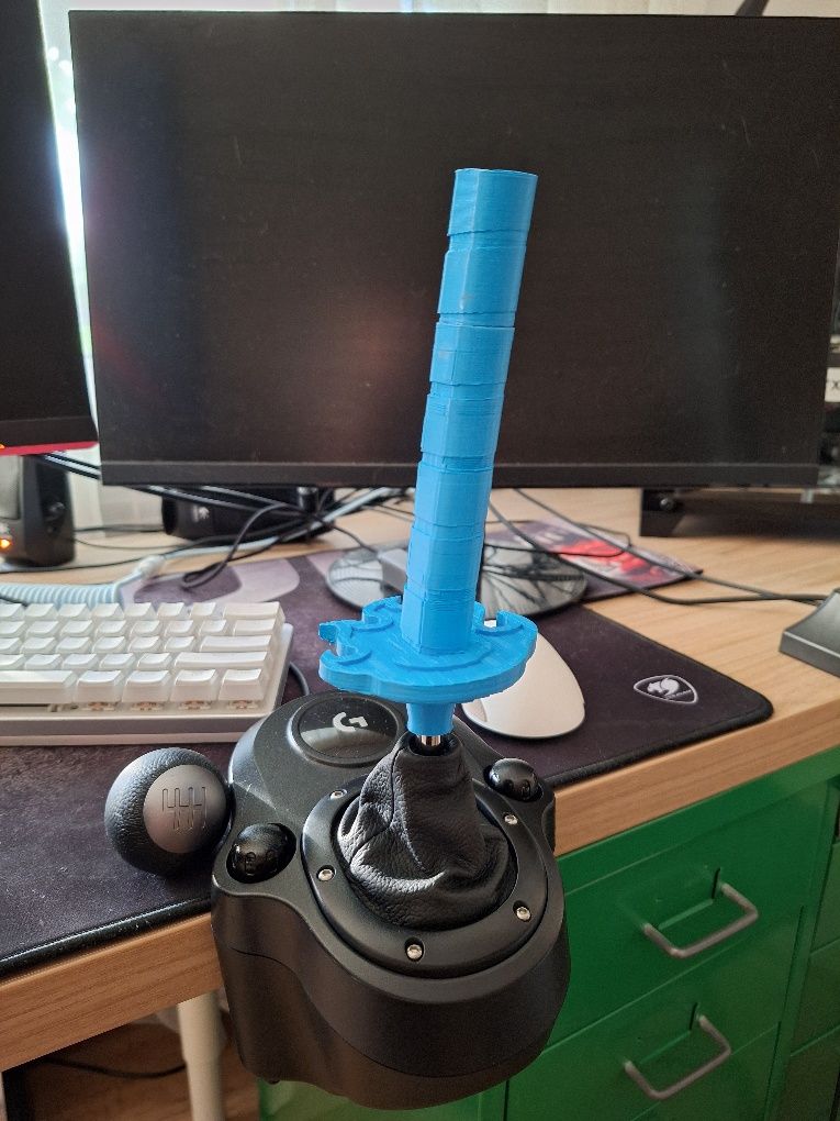 G29+педали+скоростен лост+3d наставки