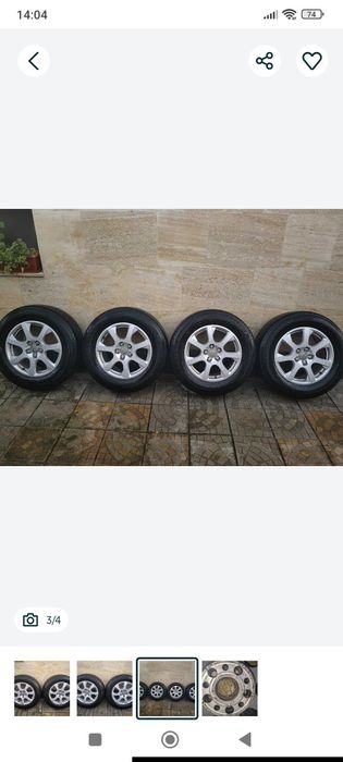 Продавам оригинални джанти