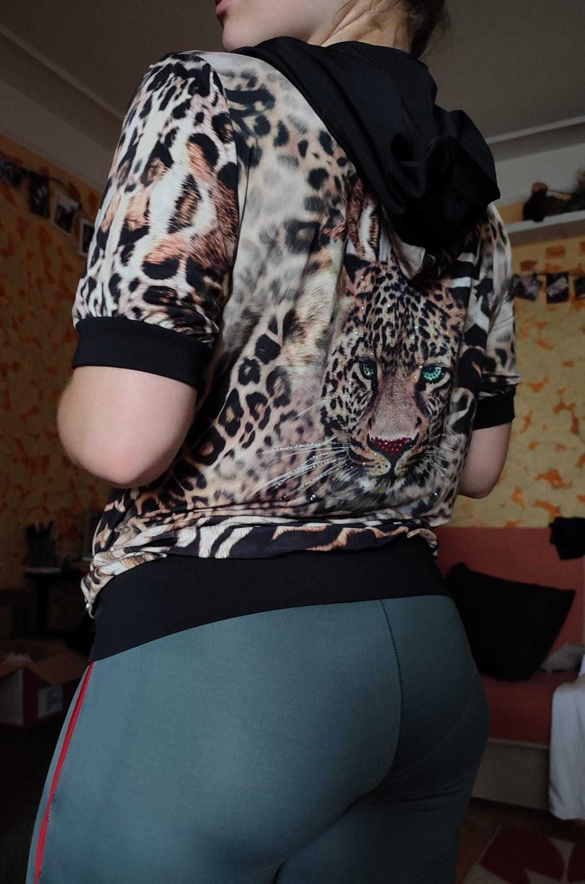 Hanorac Leopard Dama