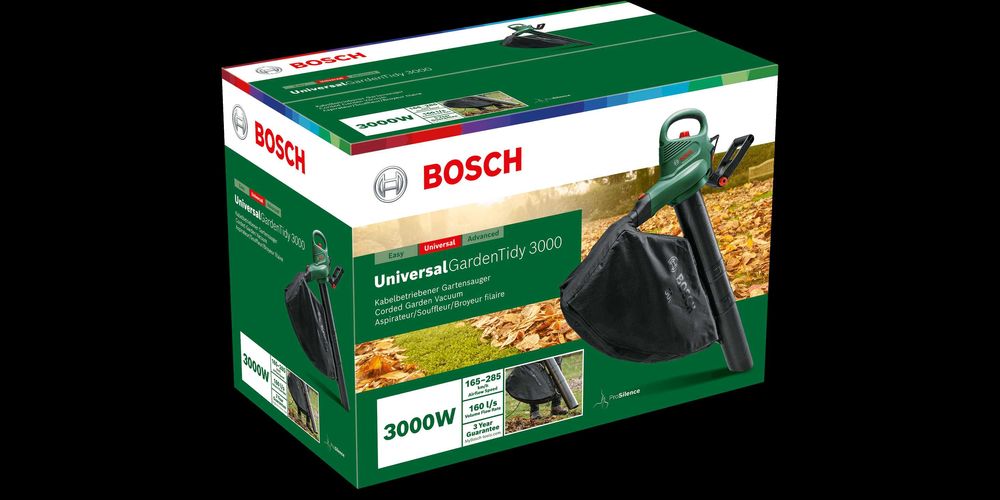 Садовый пылесос воздуходувка Garden Tidy 3000 Bosch Оригинал