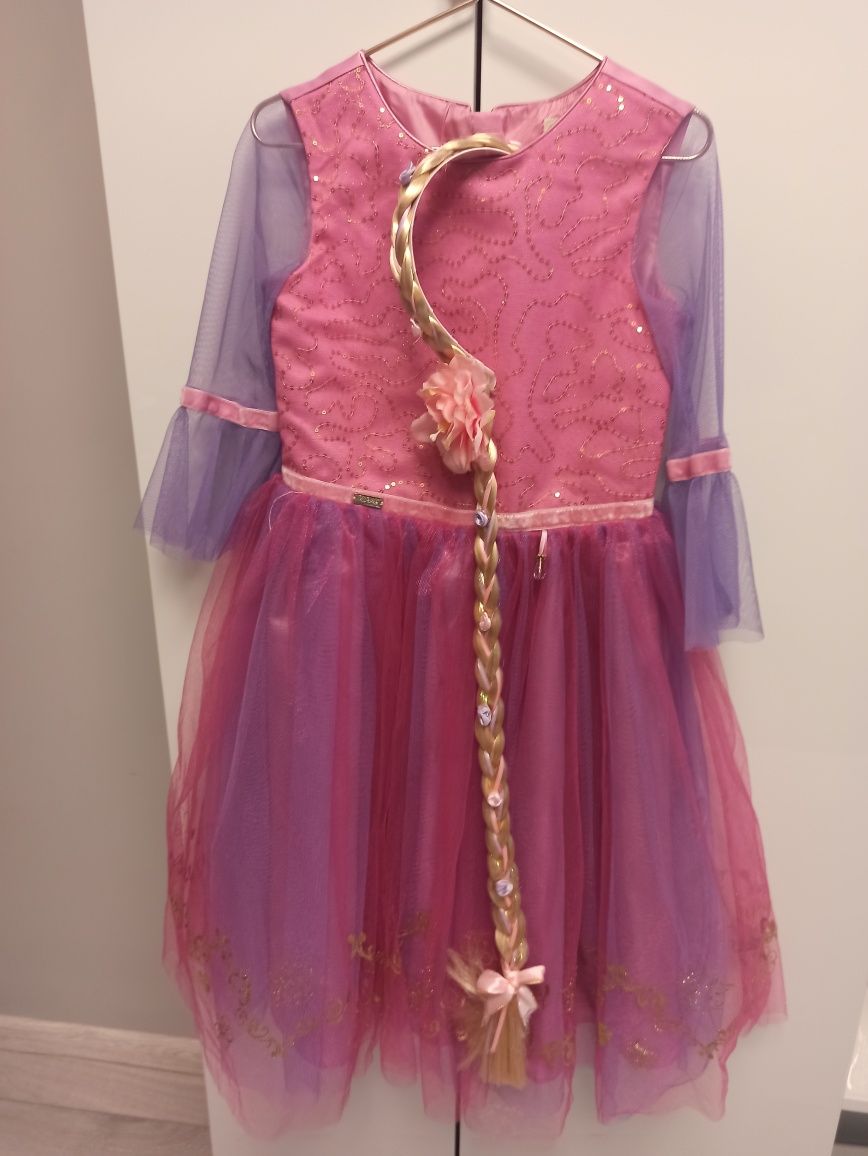 Рапунцел оригинална рокля на Дисни 7-8г