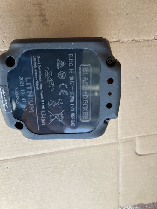 Baterie Acumulator Black Decker 10,8V 1,5A Noua Anglia