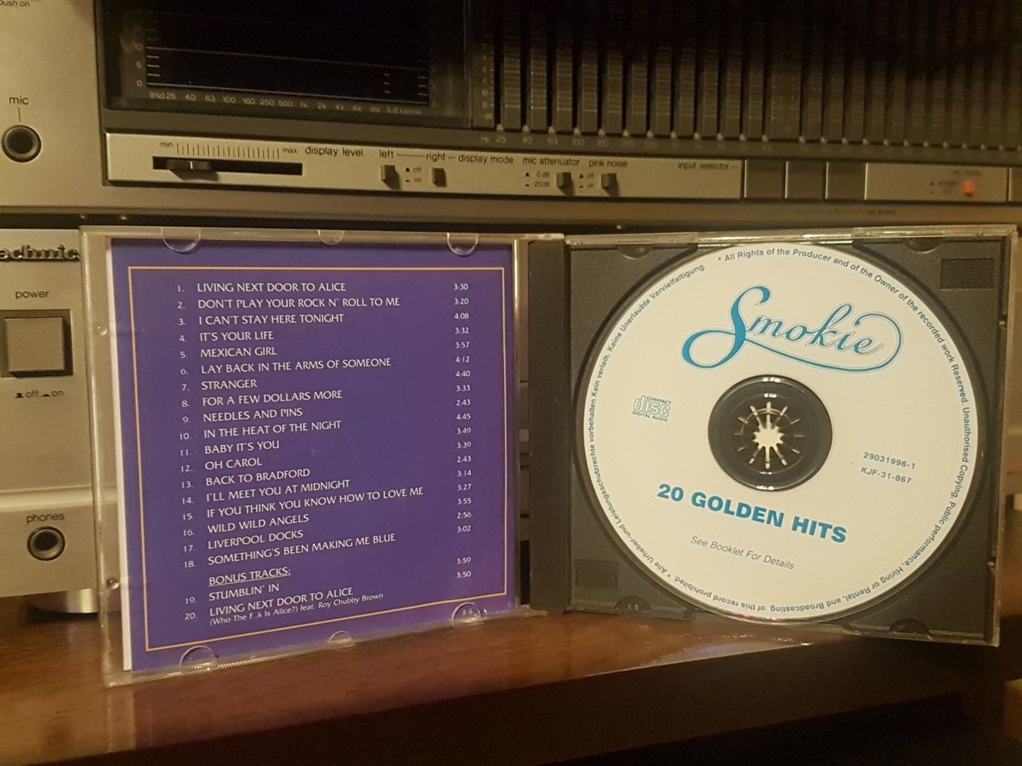 CD Smokie, 20 Golden Hits, transport gratuit
