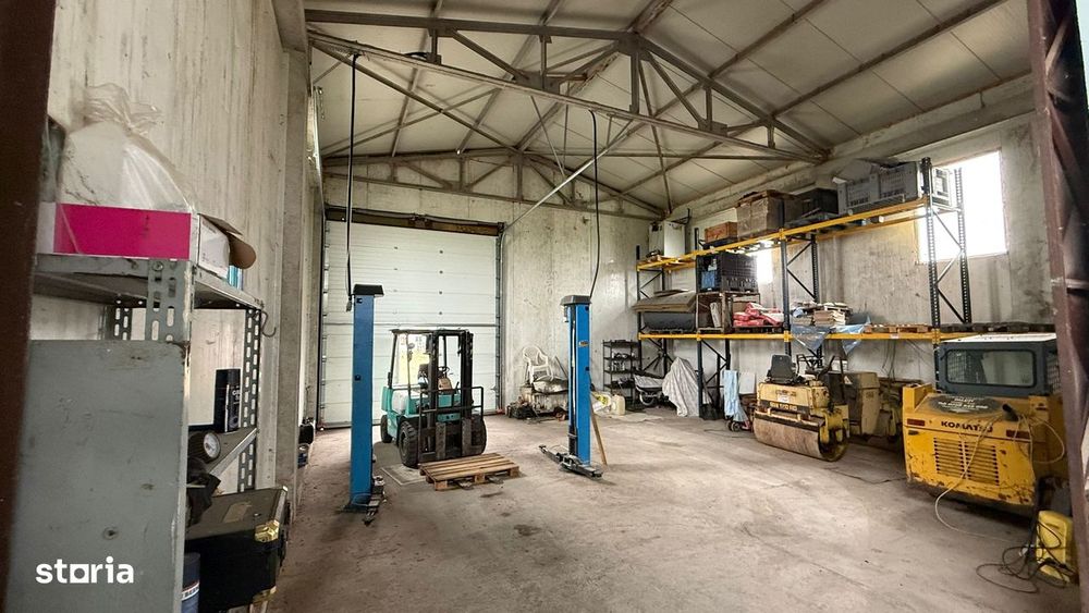 Hala 300mp, acces si intoarcere tir in curte 5000mp, Osorhei, birouri