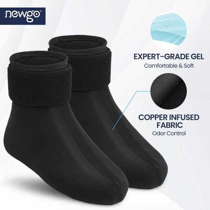 Șosete răcoritoare cu gel pentru glezne