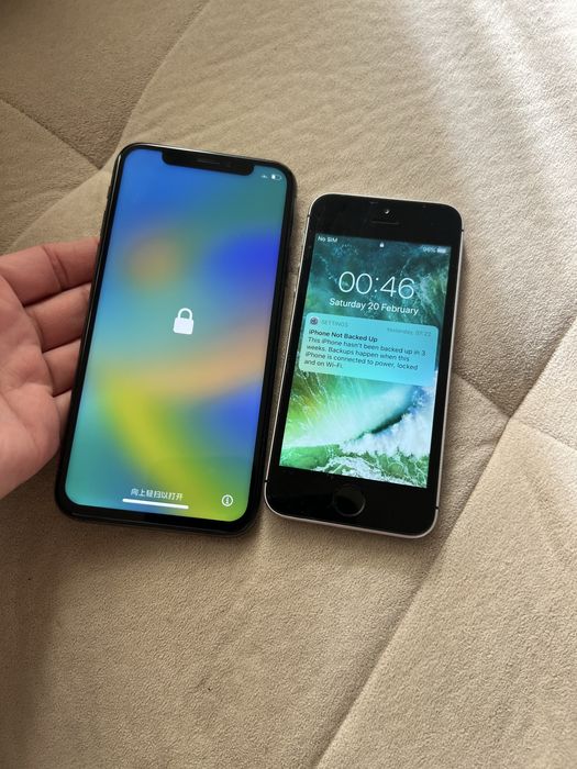 Iphone X и iphone SE,подходящи за части.