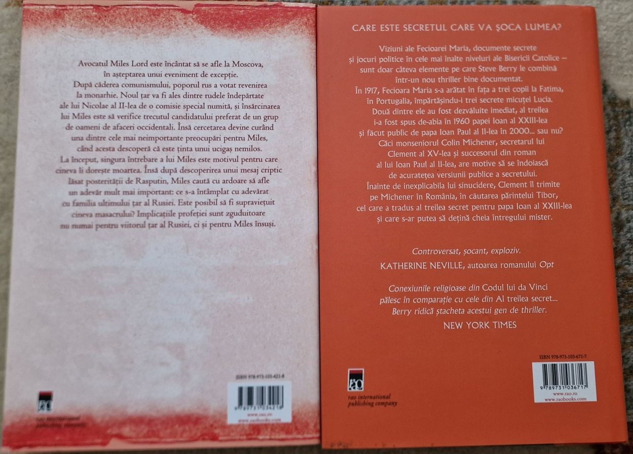 Steve Berry - Profetia familiei Romanov, Al treilea secret