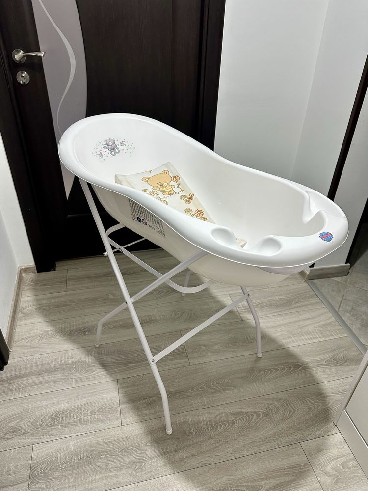 Set cadita alb + suport universal + suport anatomic cadita