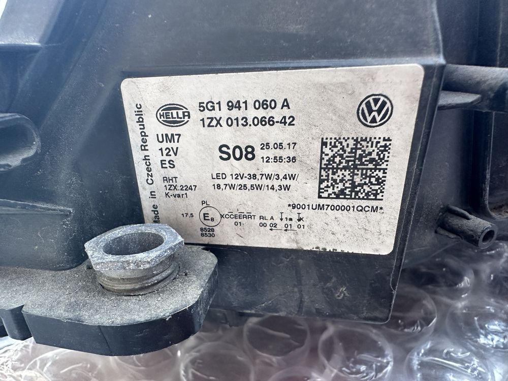 Far dreapta full led vw golf 7.facelift.cod:5g1941060.a.far dreaota