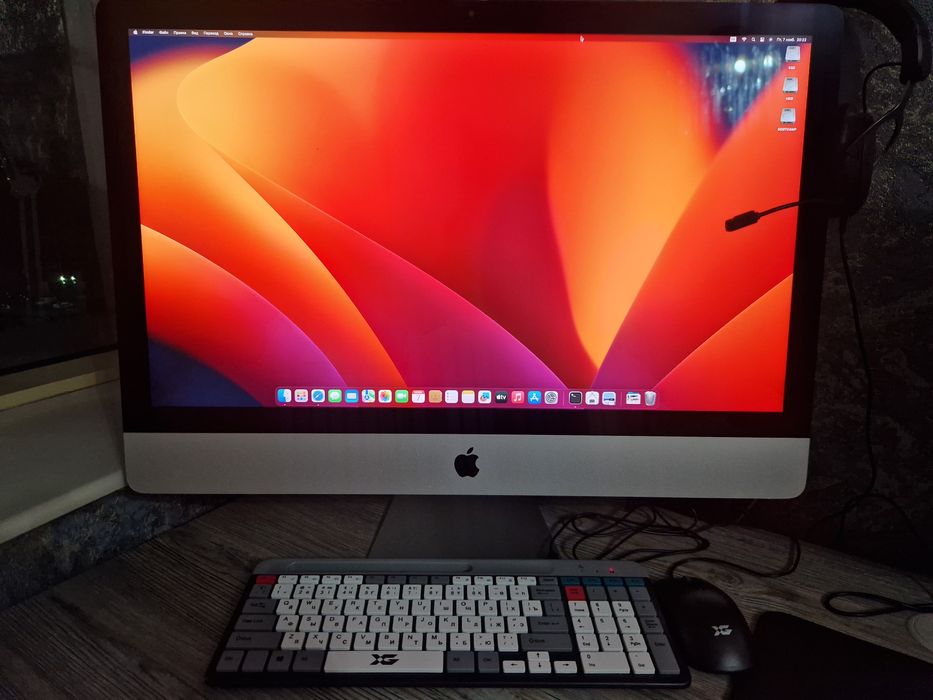 iMac 5k 27дюйм 2017\ОЗУ 32гб\RX580\SSD+HDD\Состояние хорошее
