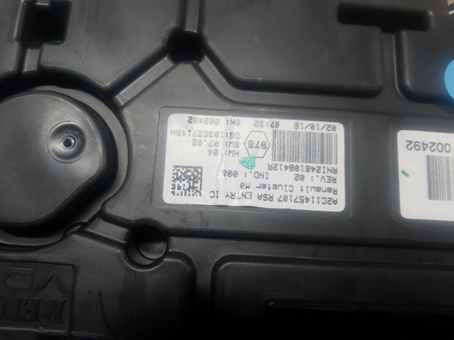 ceasuri bord uk  dacia duster 1.6 benzina 2019
