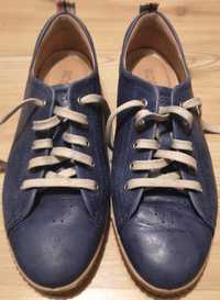 Pantofi dama Ecco Blue Leather, stare foarte buna, marimea 40
