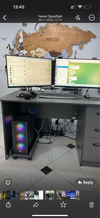 Персональный компьютер и 2 монитора xiaomi ликвидация