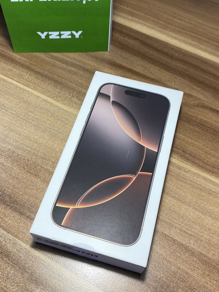 iPhone 16 Pro / 256 GB / Garanție 24 luni / Nou Sigilat