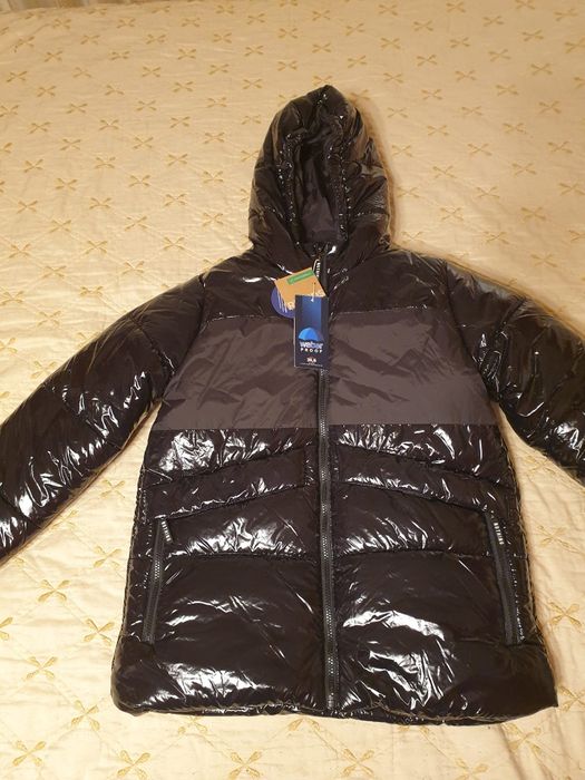 Geaca de iarna Cocodrillo neagra-noua, marimea 152