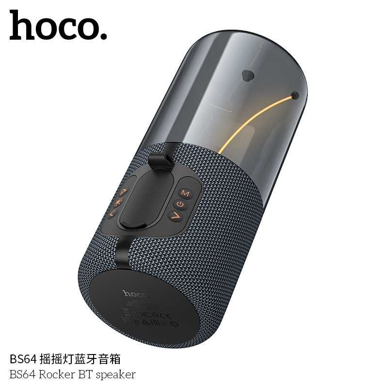 Hoco BS64 Rocker FM, TF, TWS BT V5.4 Беспроводной Портативный Колонка