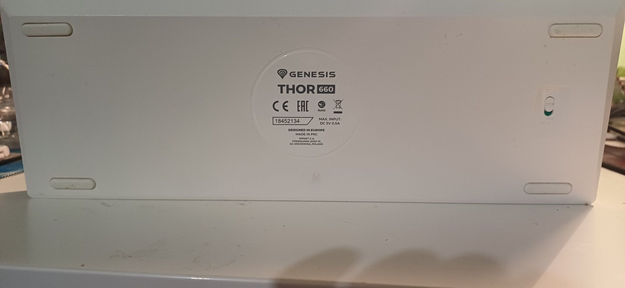 Клавиатура Genesis Thor 660 G2 Wireless