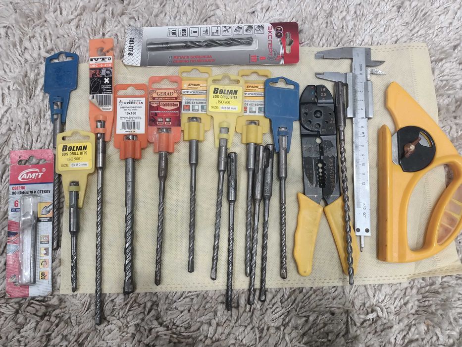Продам различные сверла.инструмент