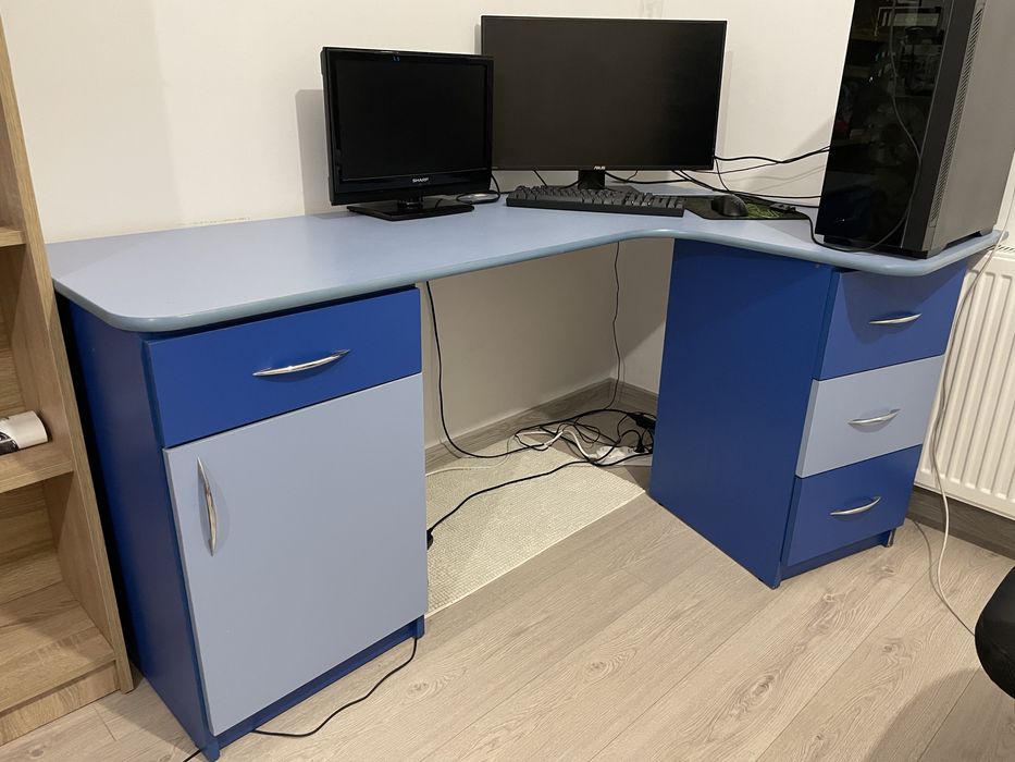 Vand birou blat+2 dulapuri