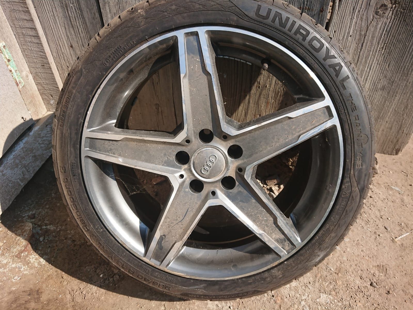 Vand jante si cauciucuri noi 18 ,5×112