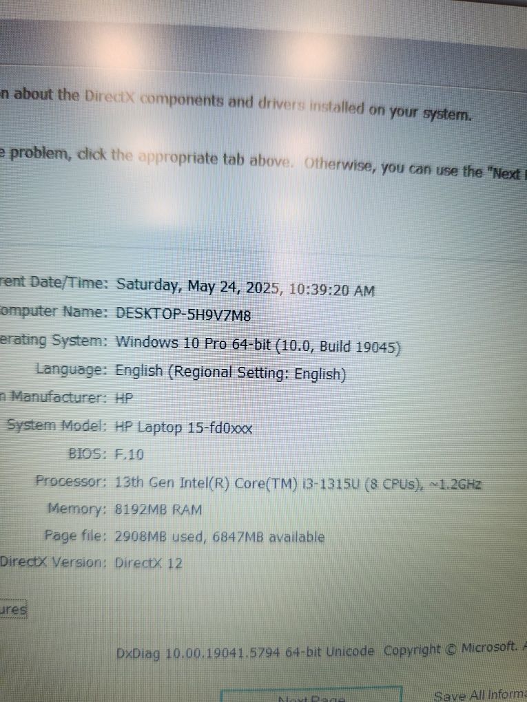 Hope Amanet P11-Laptop HP 15/i3-1315U/8gb Ram/SSD 512gb/Fullbox