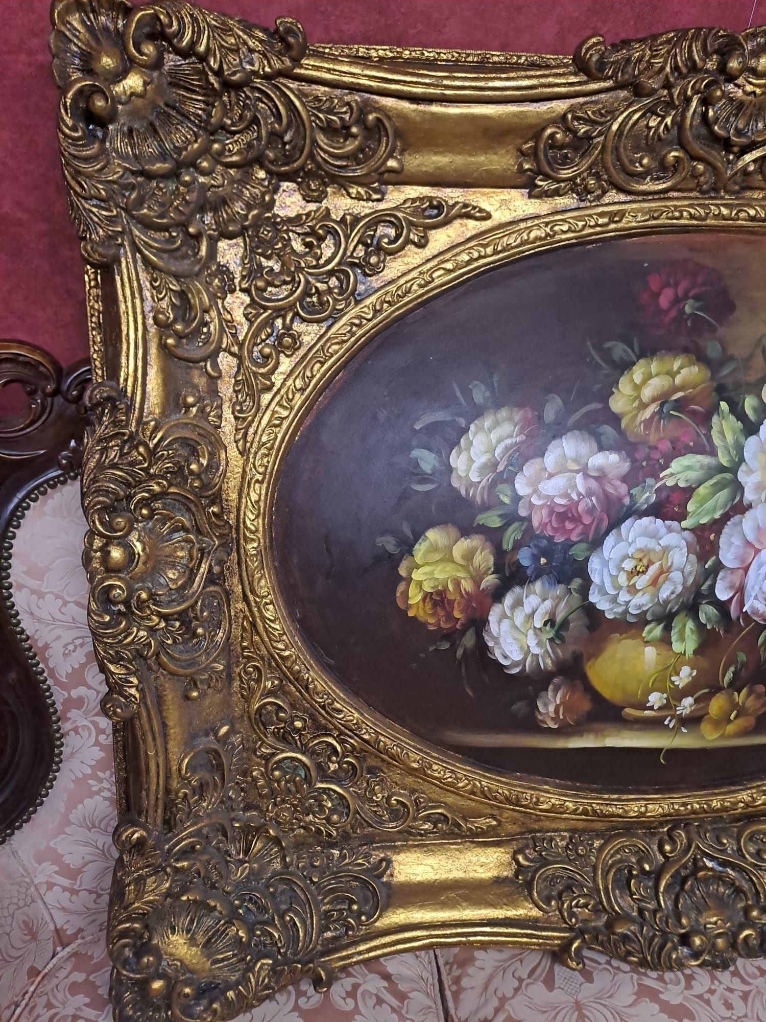 Tablou  în stil baroc, pictat