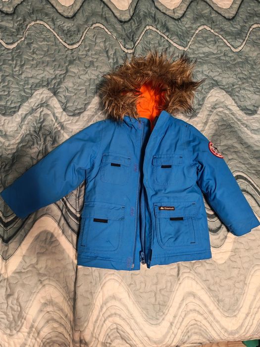 Pachet iarna copii 2-3 ani, geaca decathlon Quechua SH500 Ultra-warm